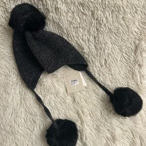 UGG Women Tri Pom Cashmere Hat